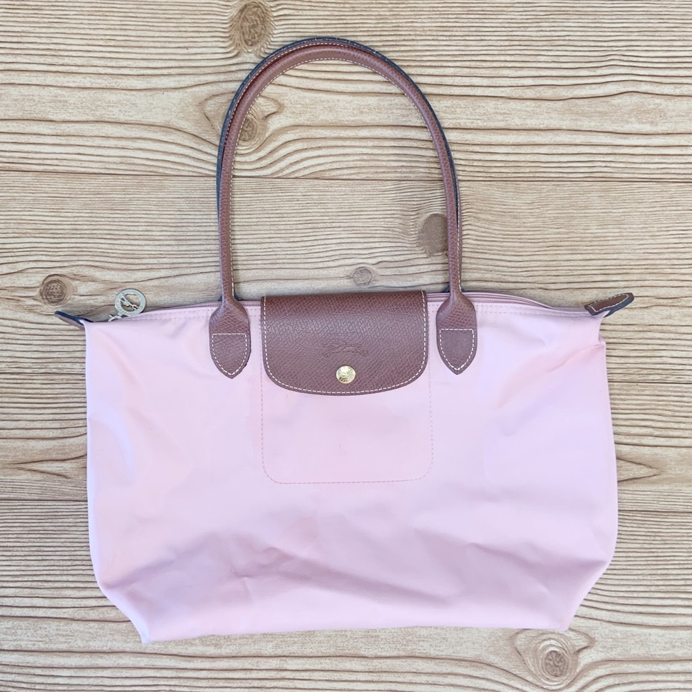 Longchamp le pliage modele depose Pink Tote